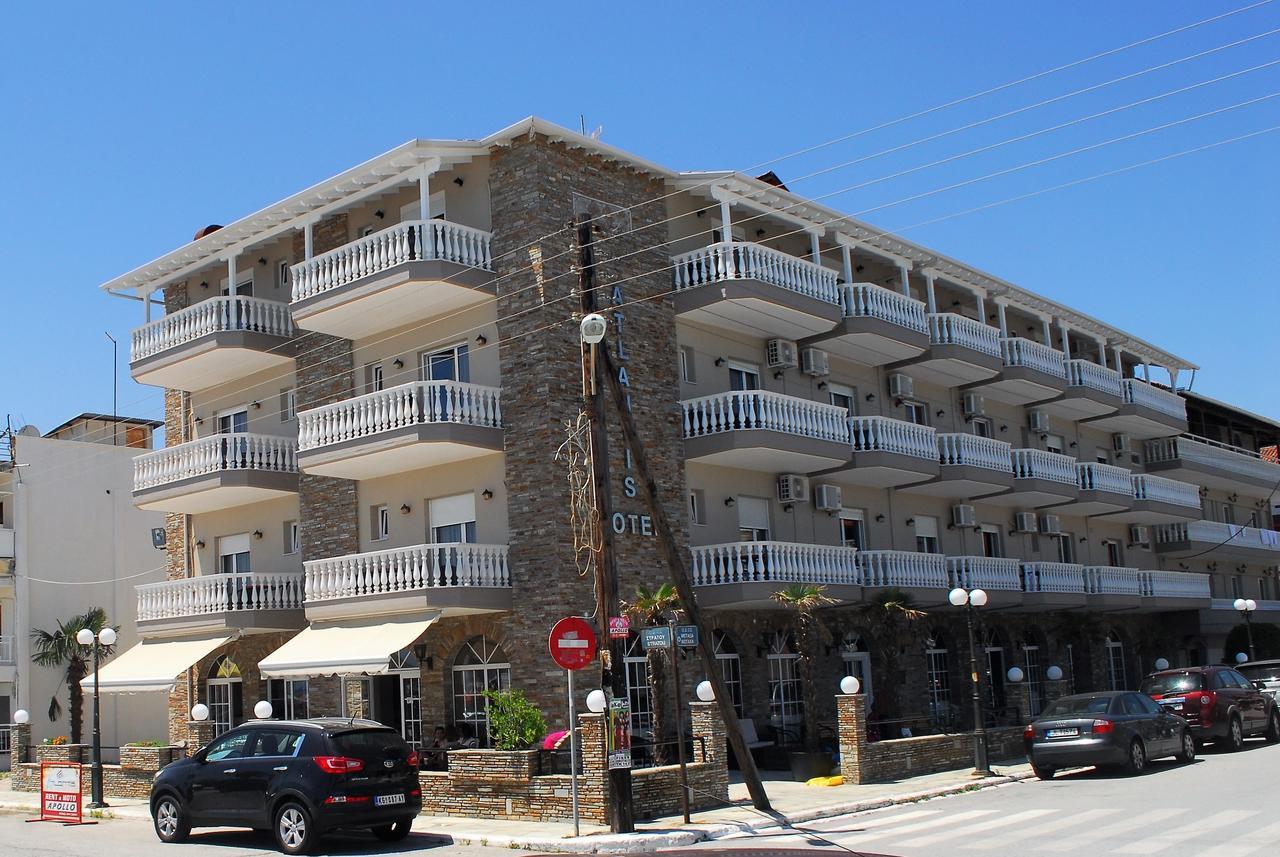 Atlantis Hotel Paralía Kültér fotó